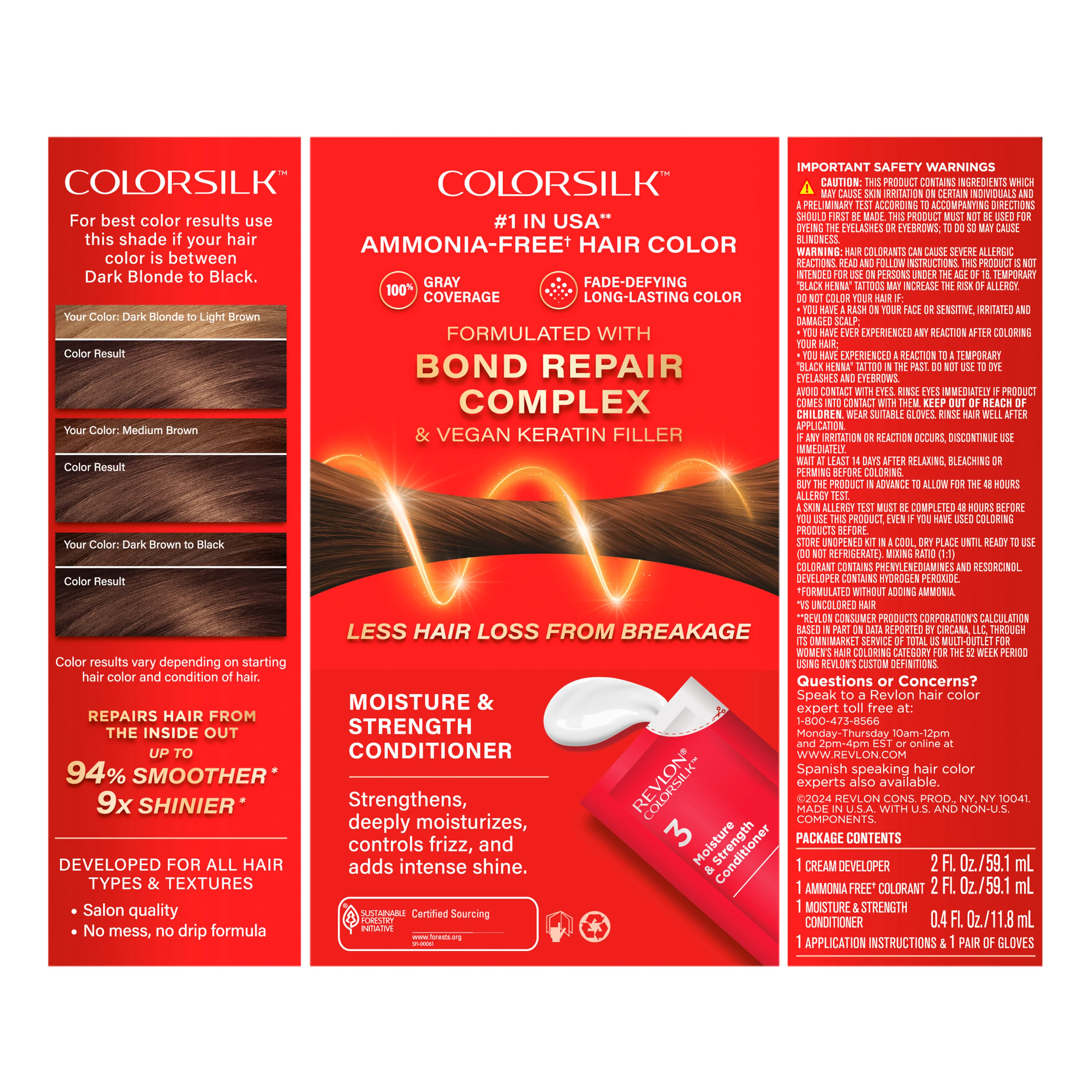 ColorSilk™ with Bond Repair Complex Permanent Hair Dye - Image 101
