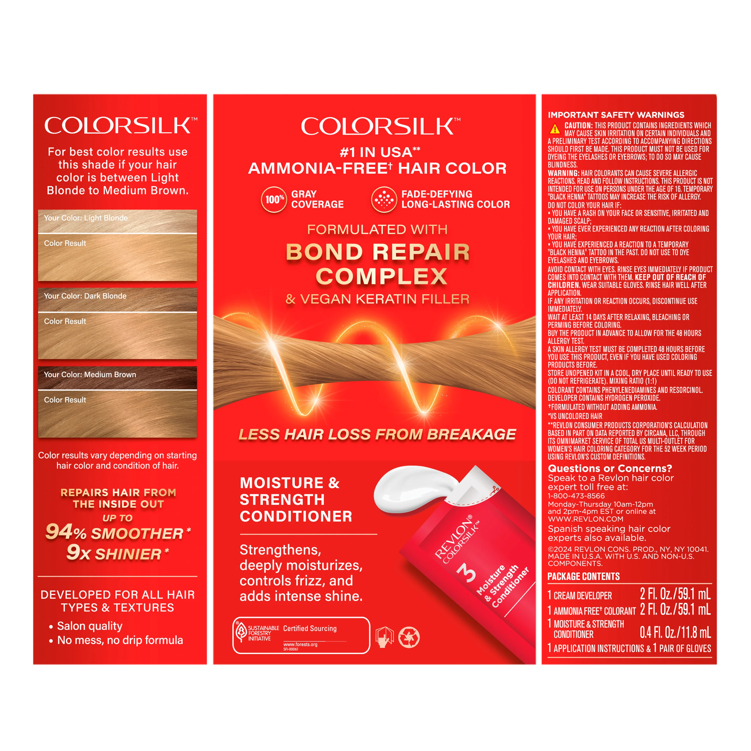 ColorSilk™ with Bond Repair Complex Permanent Hair Dye - Image 103