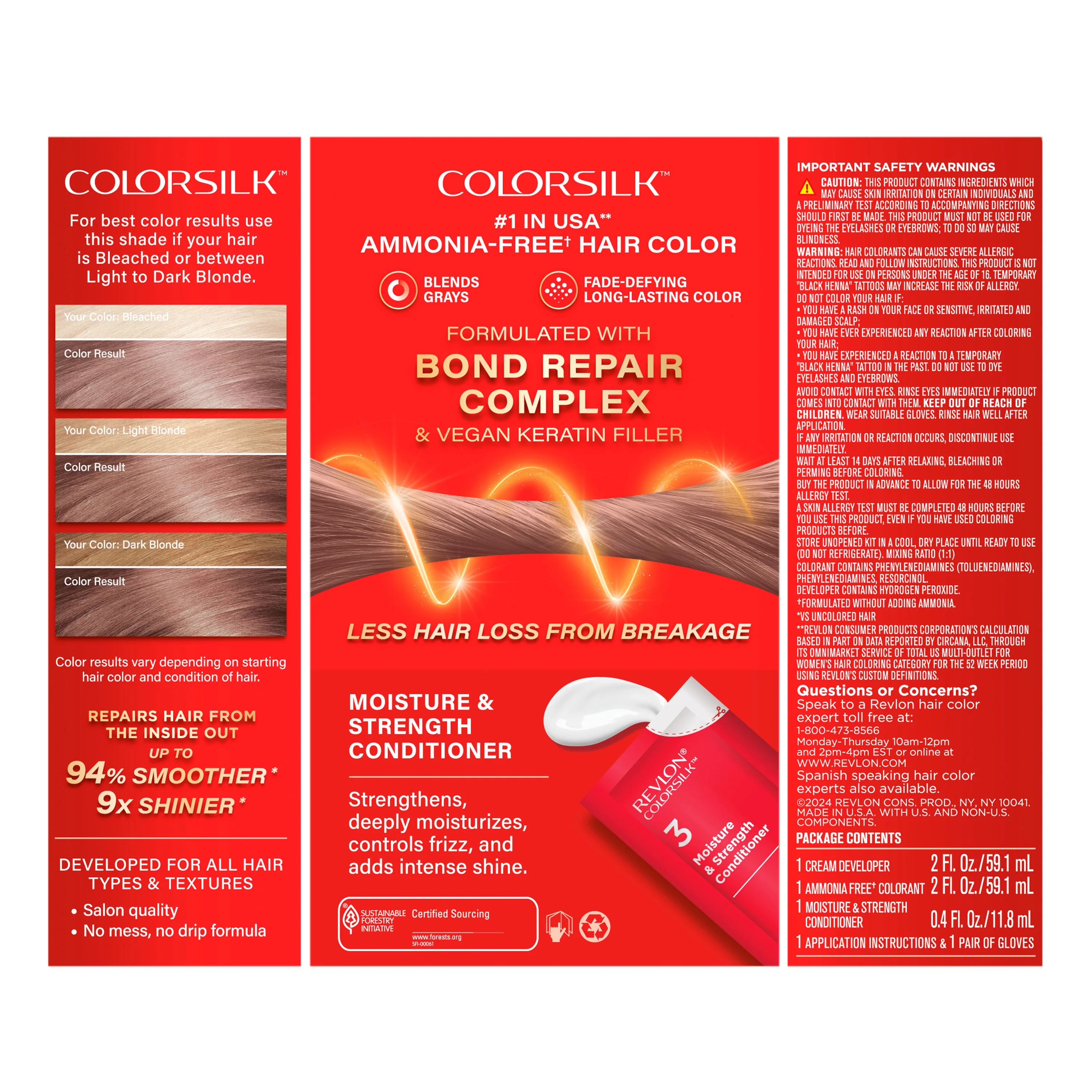 ColorSilk™ with Bond Repair Complex Permanent Hair Dye - Image 105