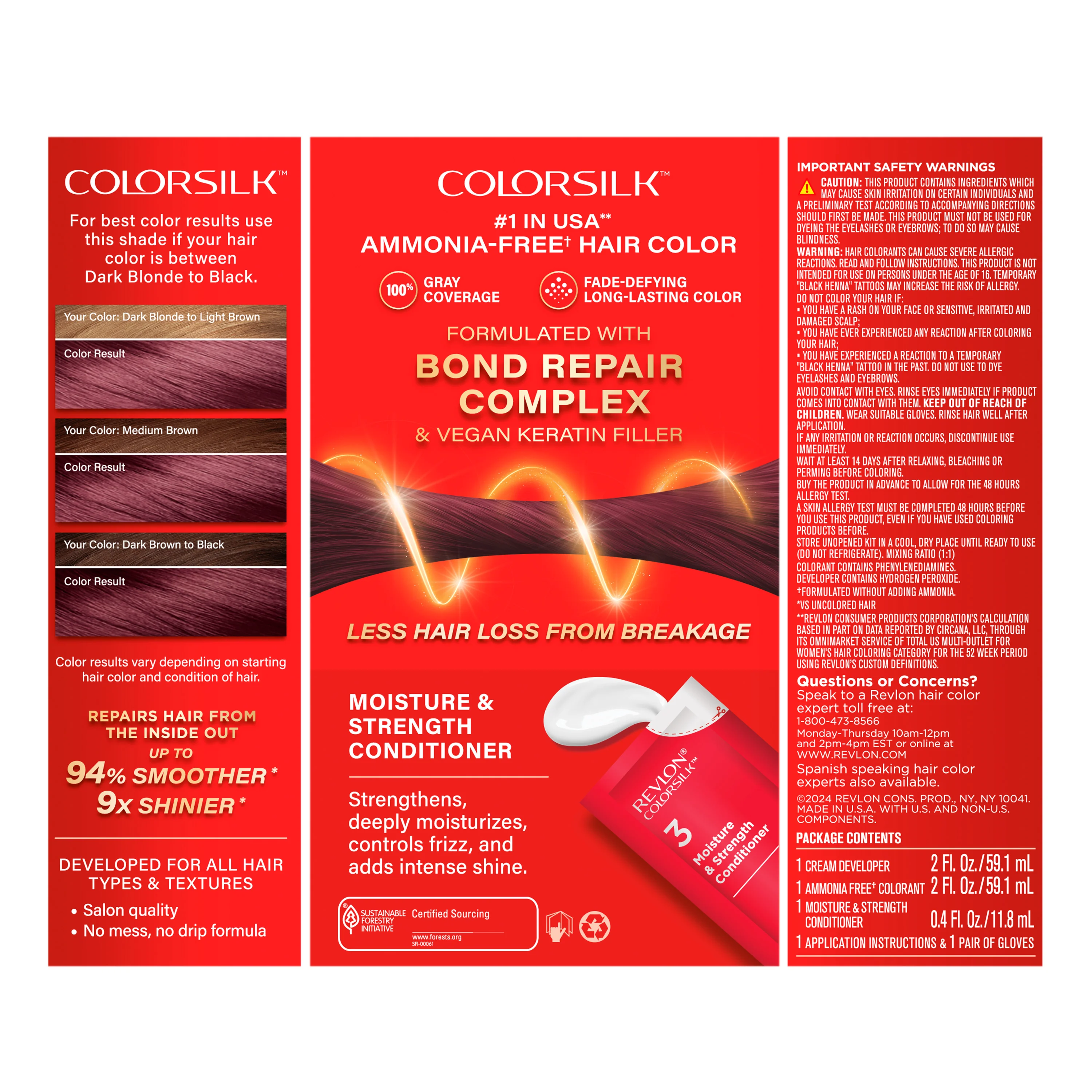 ColorSilk™ with Bond Repair Complex Permanent Hair Dye - Image 107