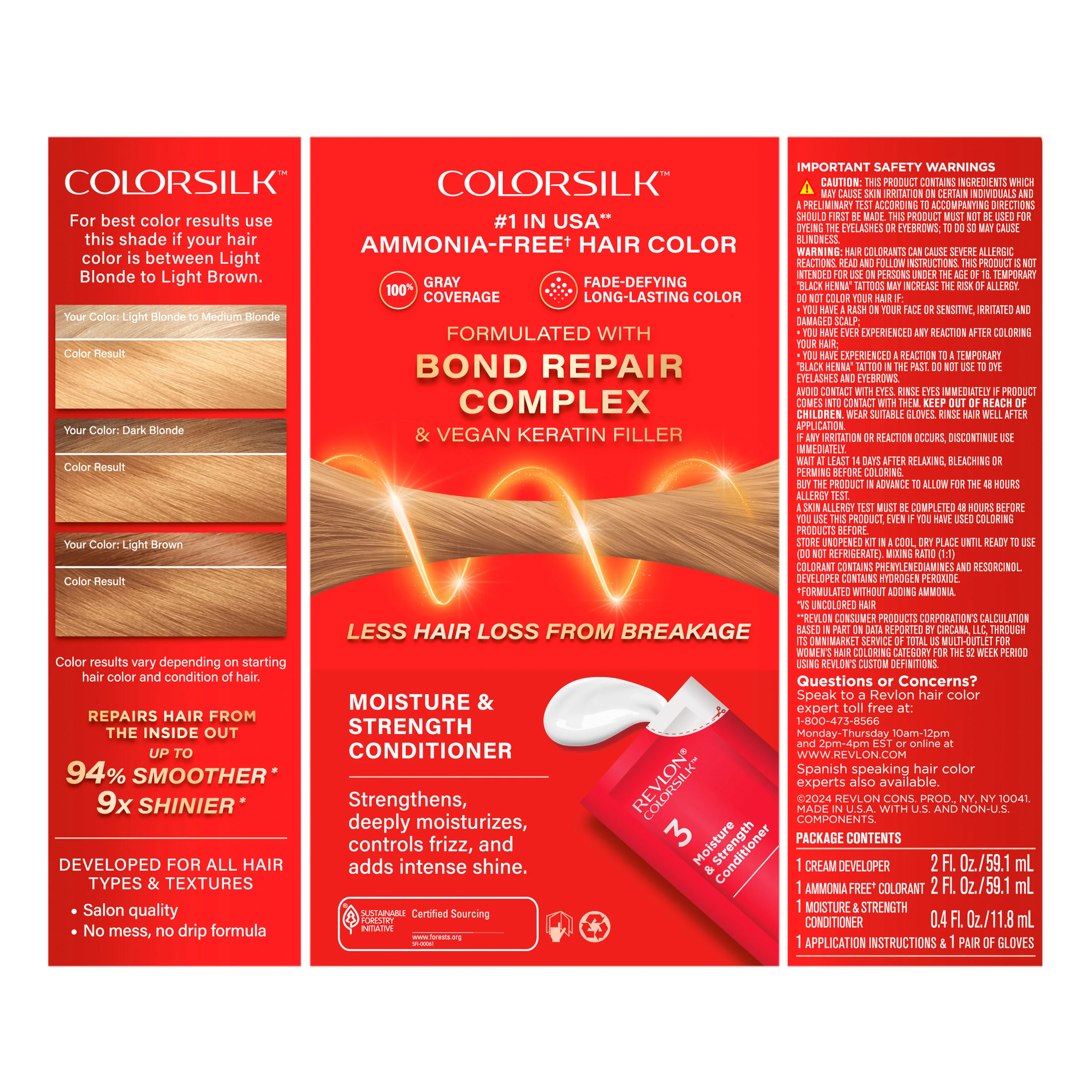 ColorSilk™ with Bond Repair Complex Permanent Hair Dye - Image 108