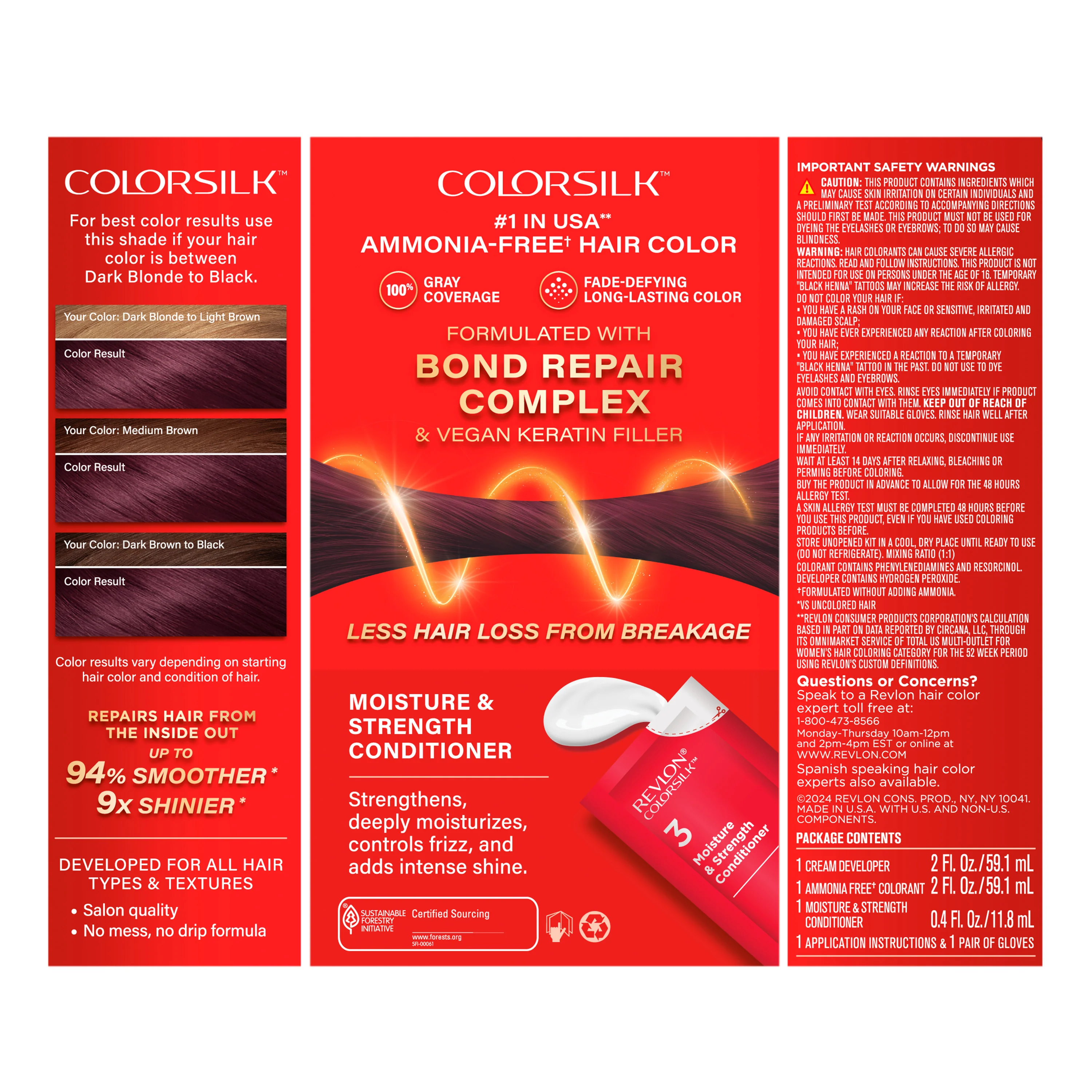 ColorSilk™ with Bond Repair Complex Permanent Hair Dye - Image 109