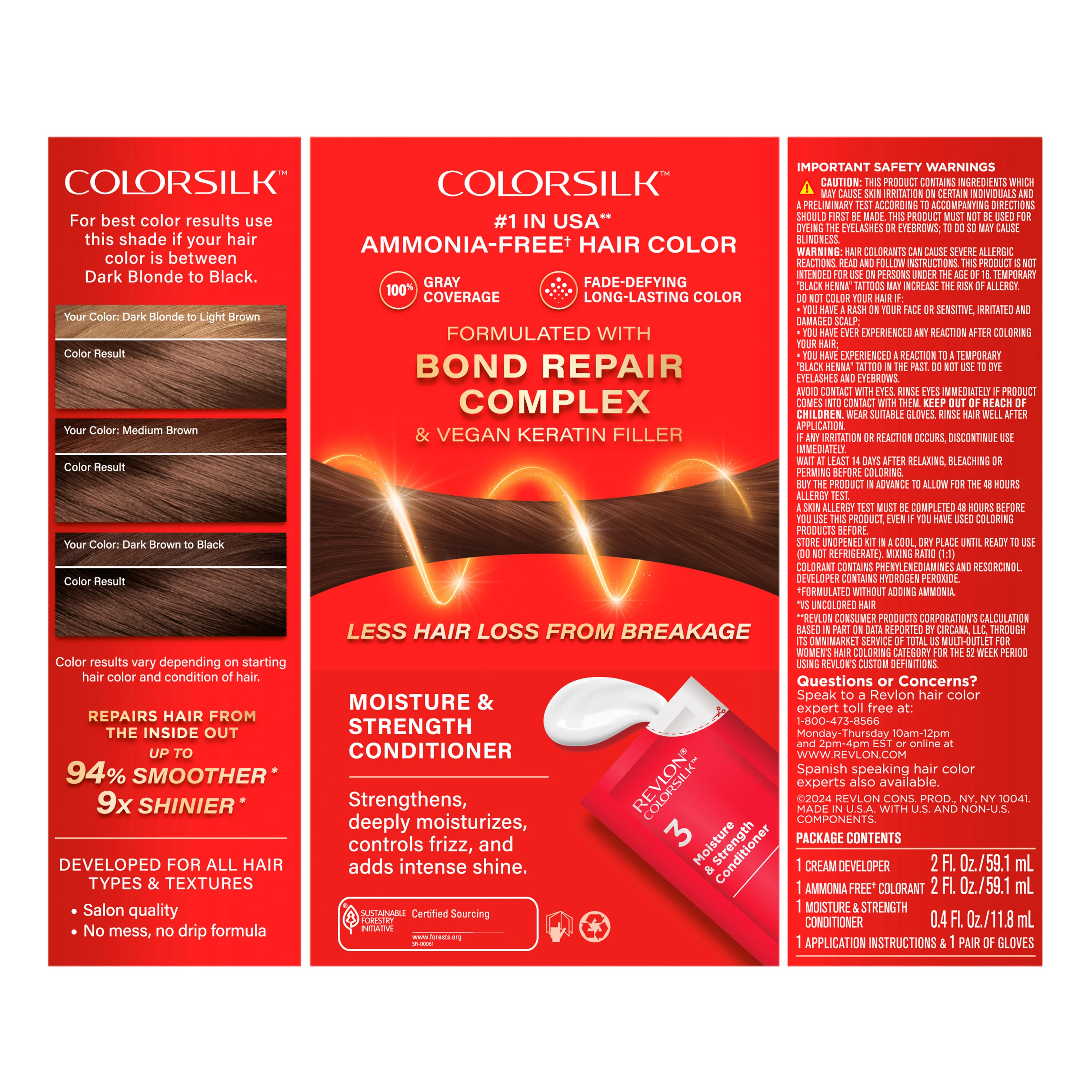 ColorSilk™ with Bond Repair Complex Permanent Hair Dye - Image 113