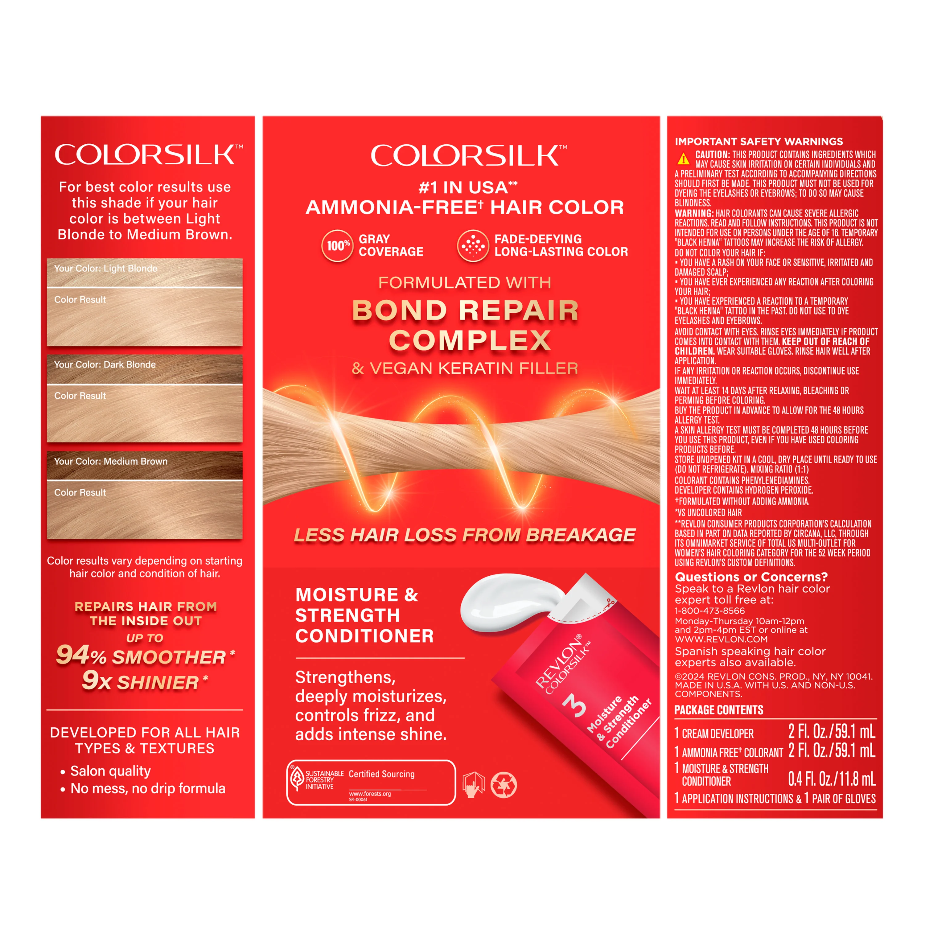 ColorSilk™ with Bond Repair Complex Permanent Hair Dye - Image 77