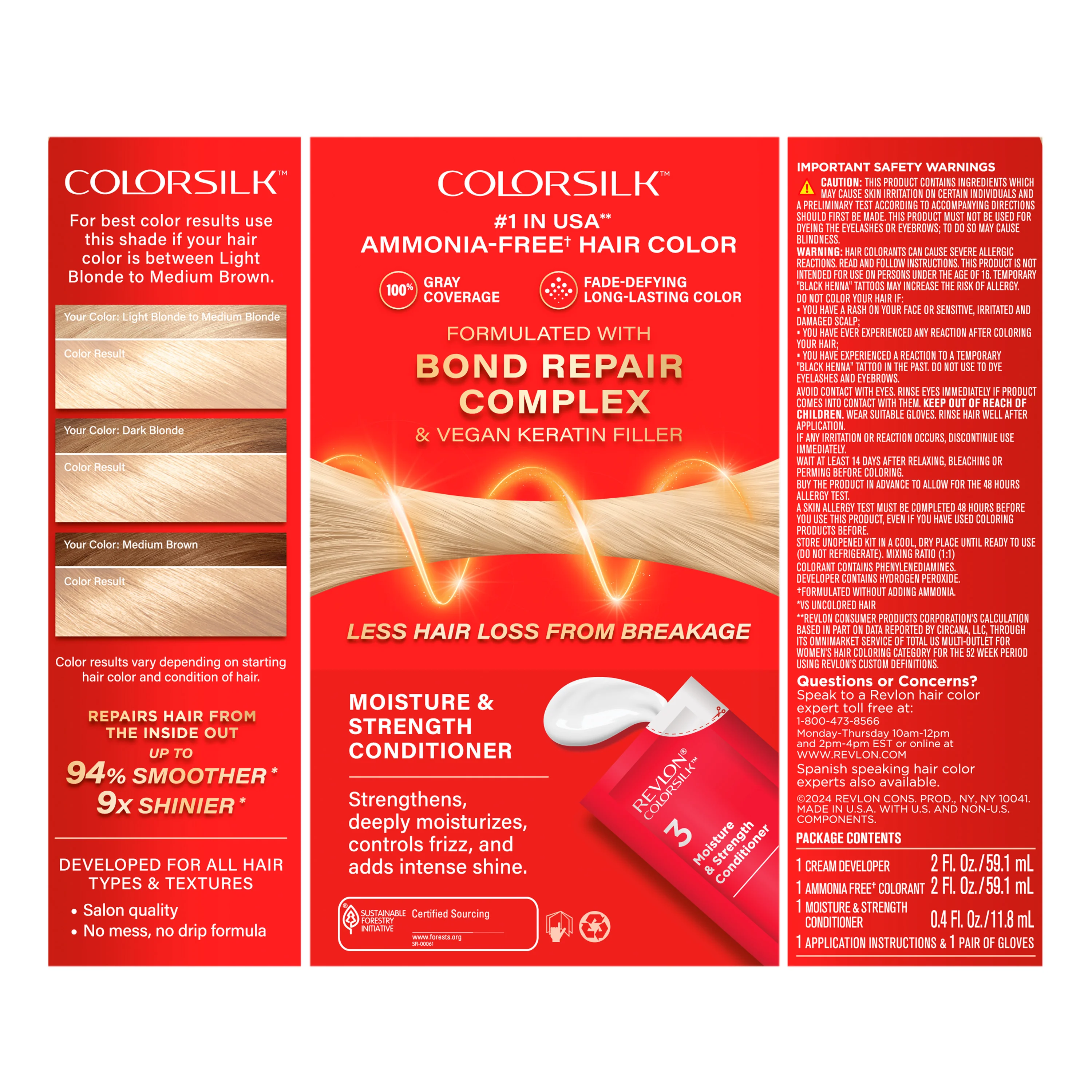ColorSilk™ with Bond Repair Complex Permanent Hair Dye - Image 78