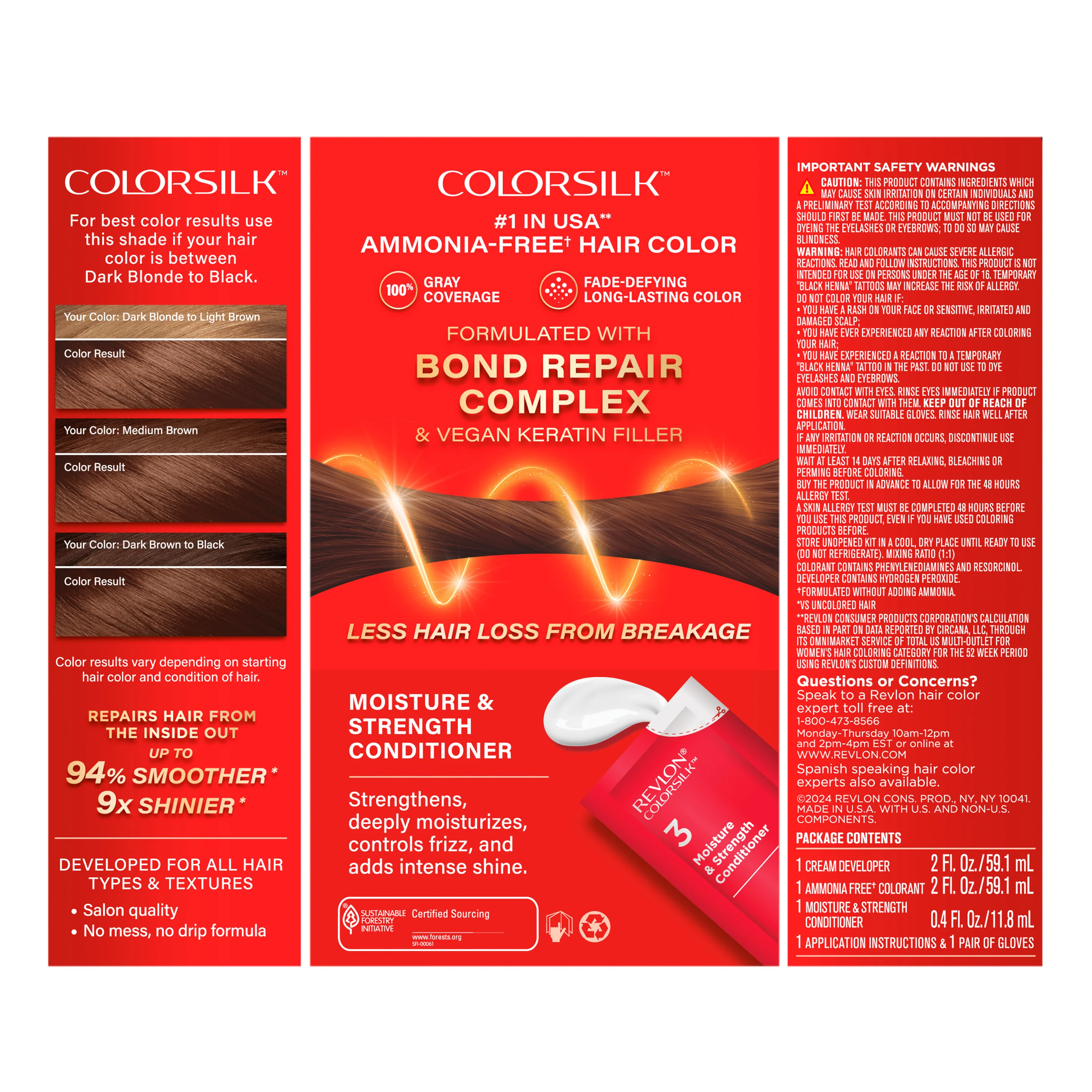 ColorSilk™ with Bond Repair Complex Permanent Hair Dye - Image 81