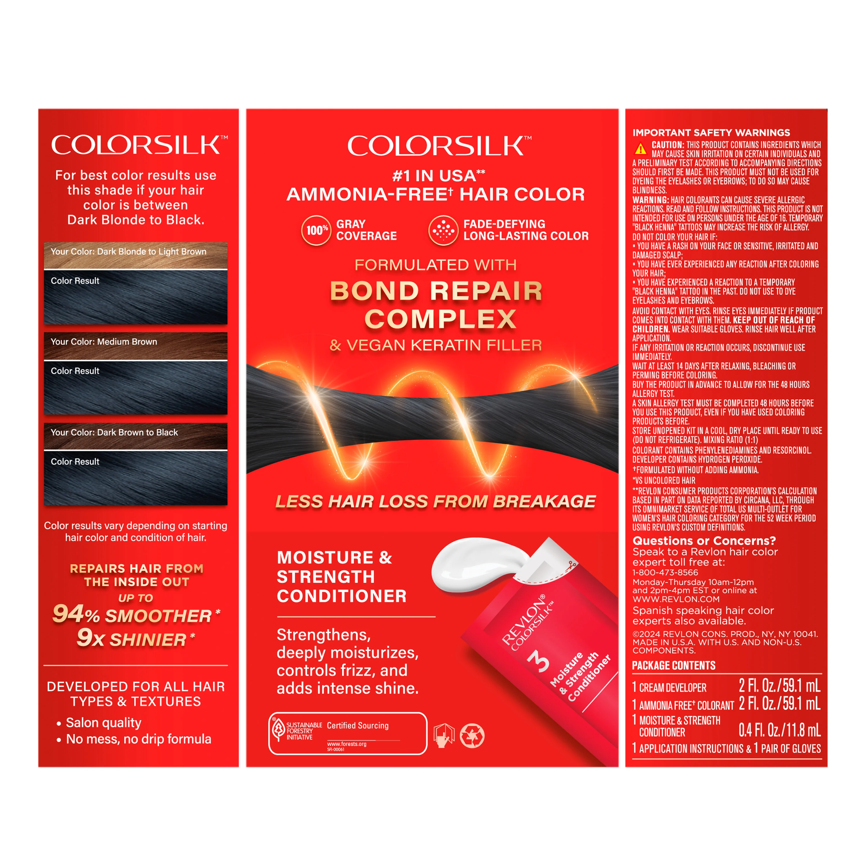 ColorSilk™ with Bond Repair Complex Permanent Hair Dye - Image 86