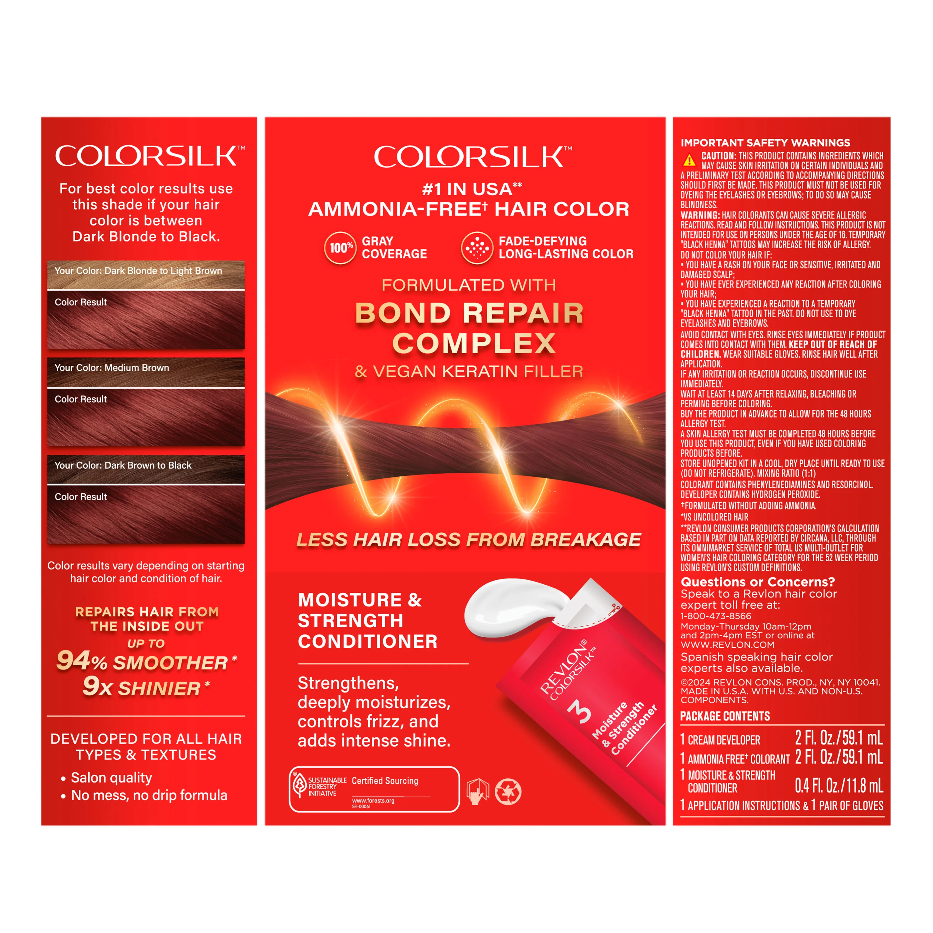 ColorSilk™ with Bond Repair Complex Permanent Hair Dye - Image 88