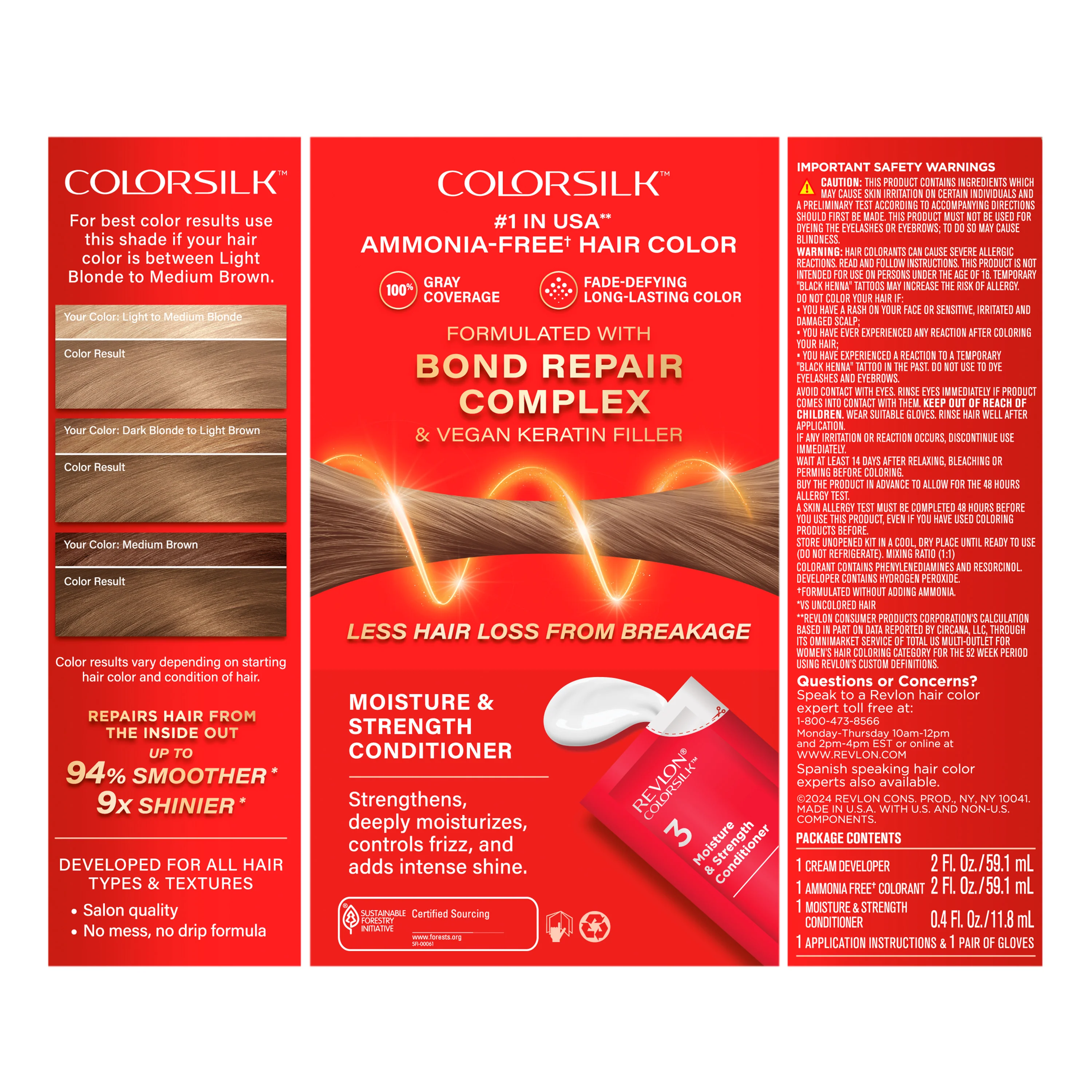 ColorSilk™ with Bond Repair Complex Permanent Hair Dye - Image 90