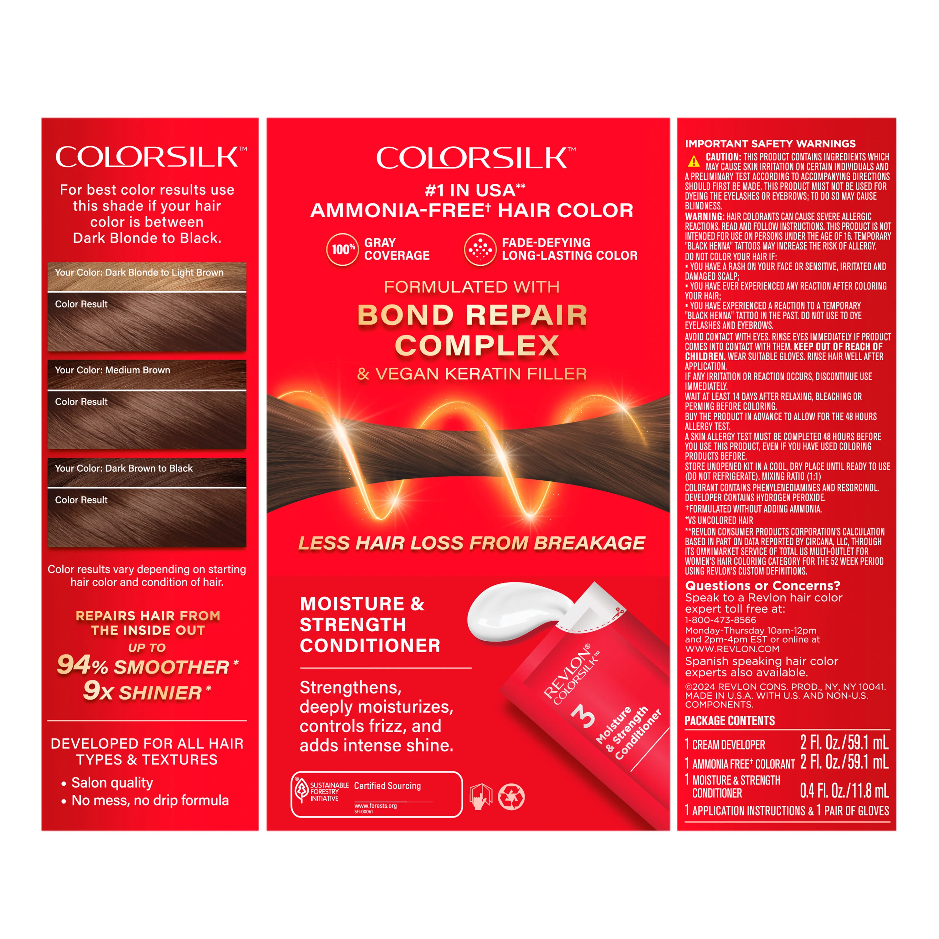 ColorSilk™ with Bond Repair Complex Permanent Hair Dye - Image 91