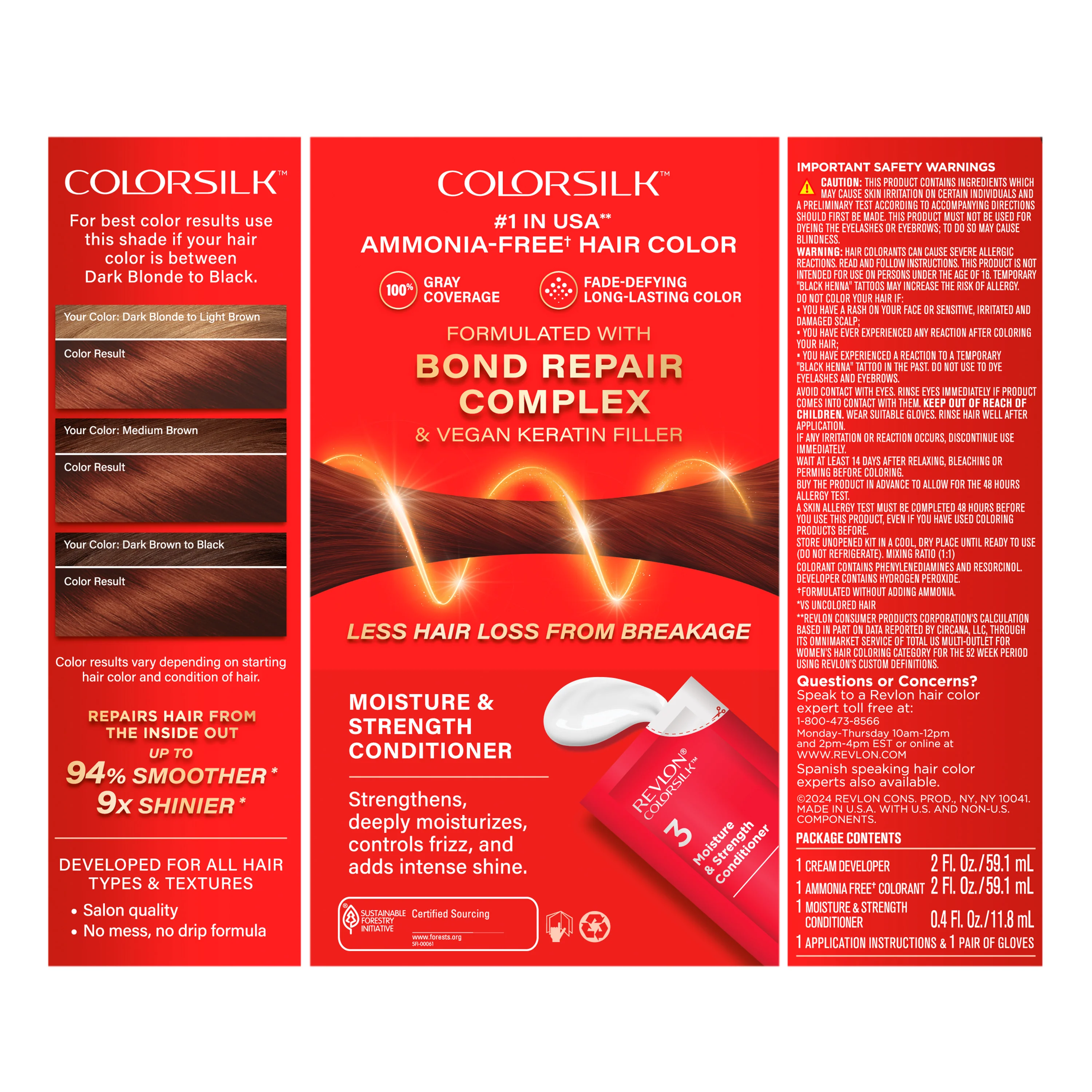 ColorSilk™ with Bond Repair Complex Permanent Hair Dye - Image 92