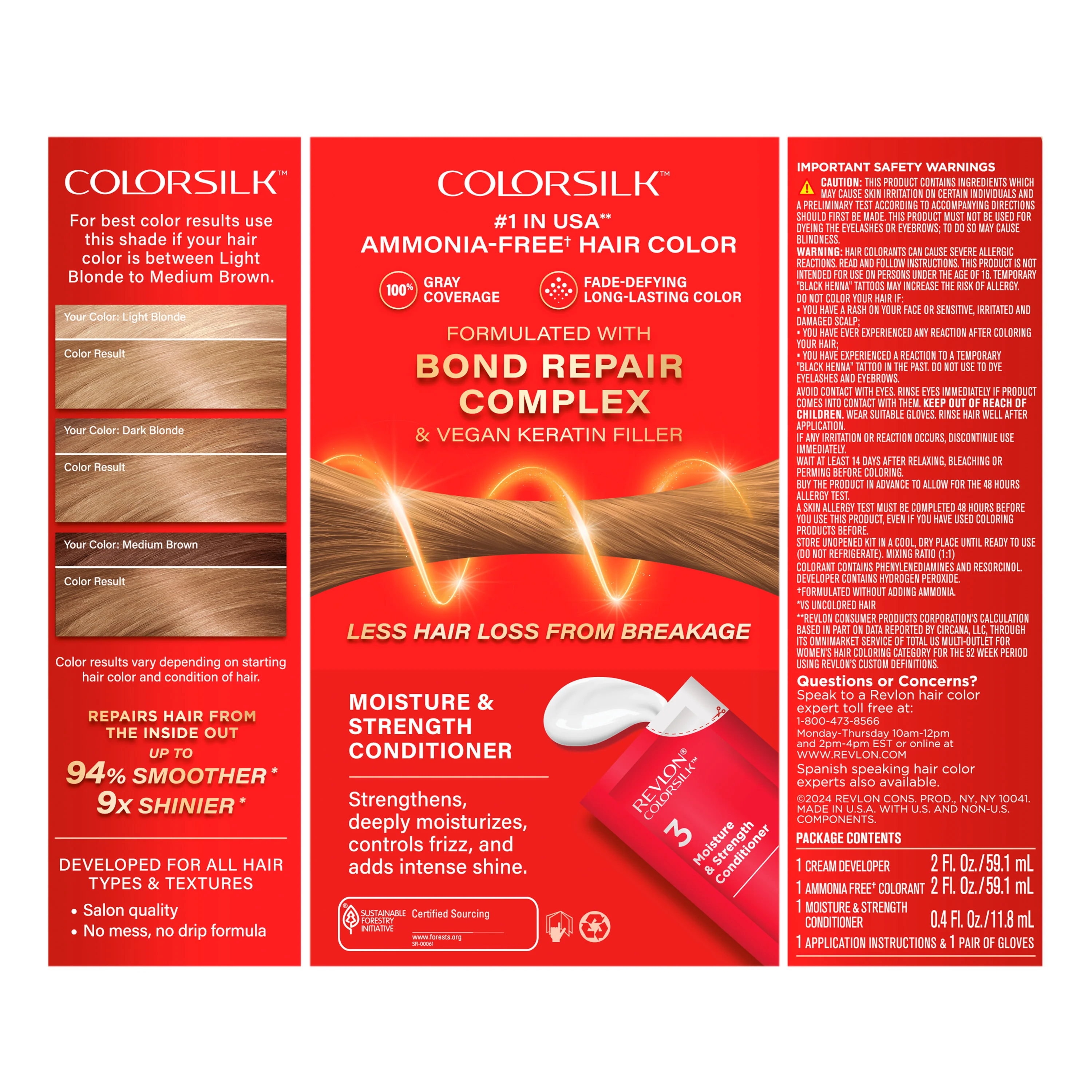 ColorSilk™ with Bond Repair Complex Permanent Hair Dye - Image 93