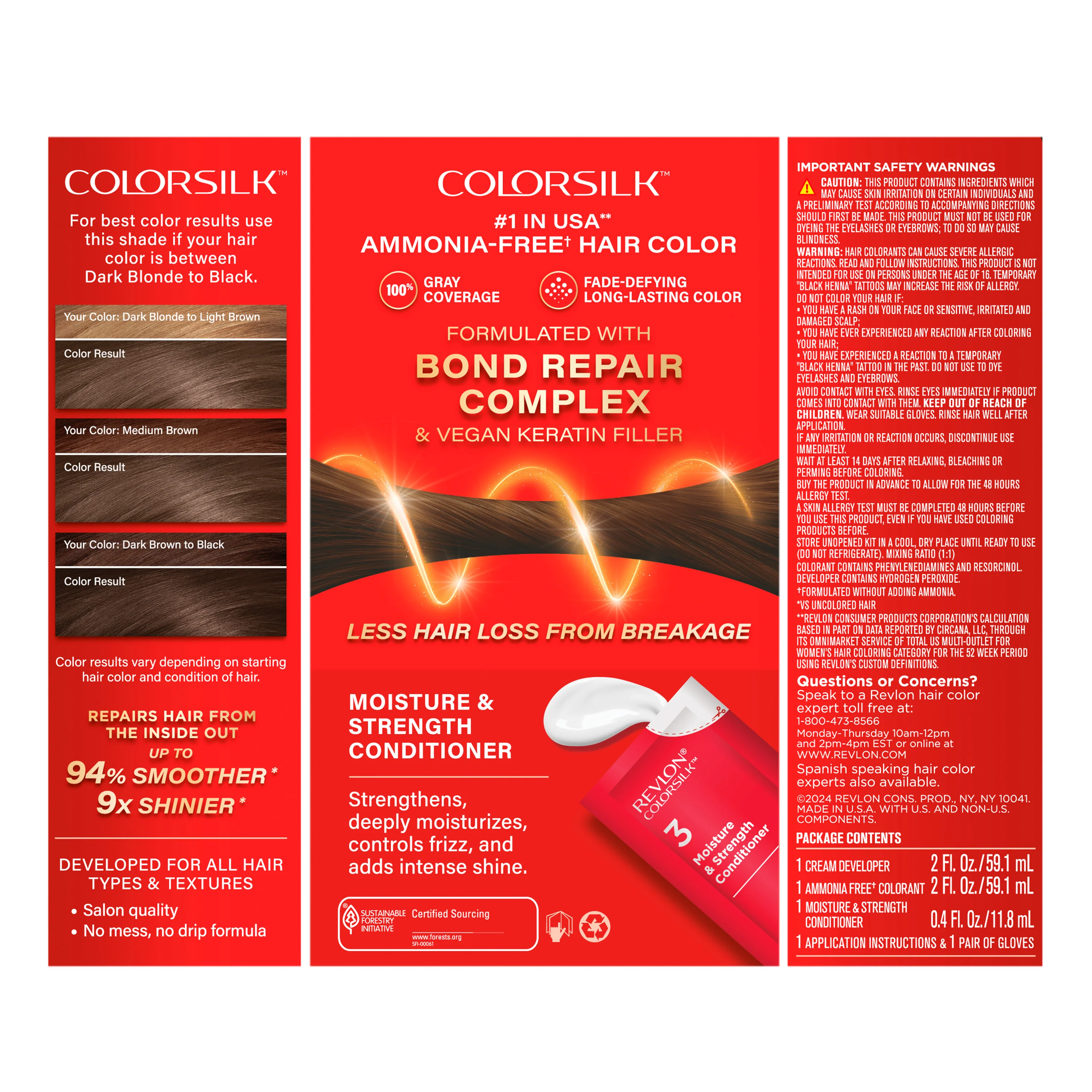 ColorSilk™ with Bond Repair Complex Permanent Hair Dye - Image 95