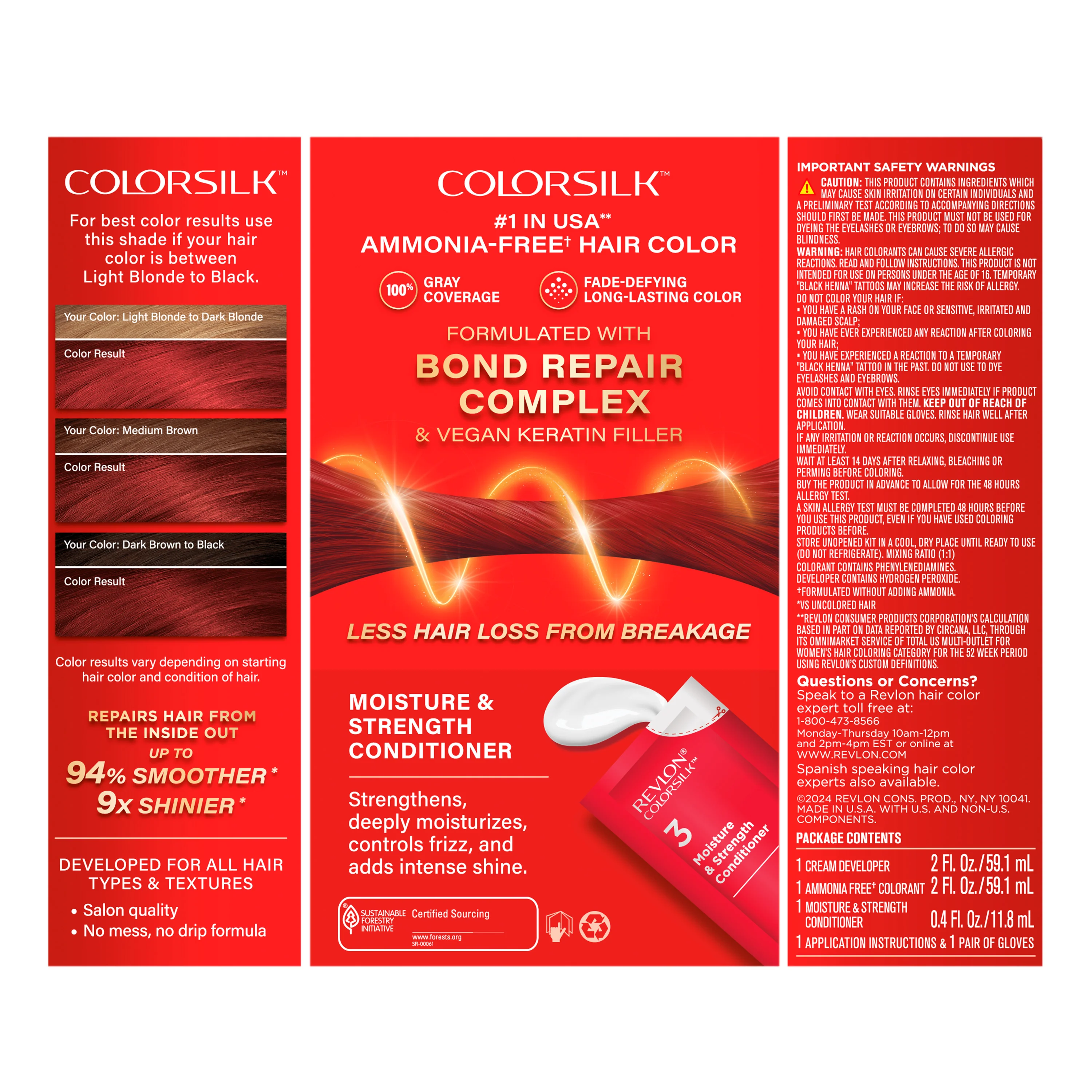 ColorSilk™ with Bond Repair Complex Permanent Hair Dye - Image 96