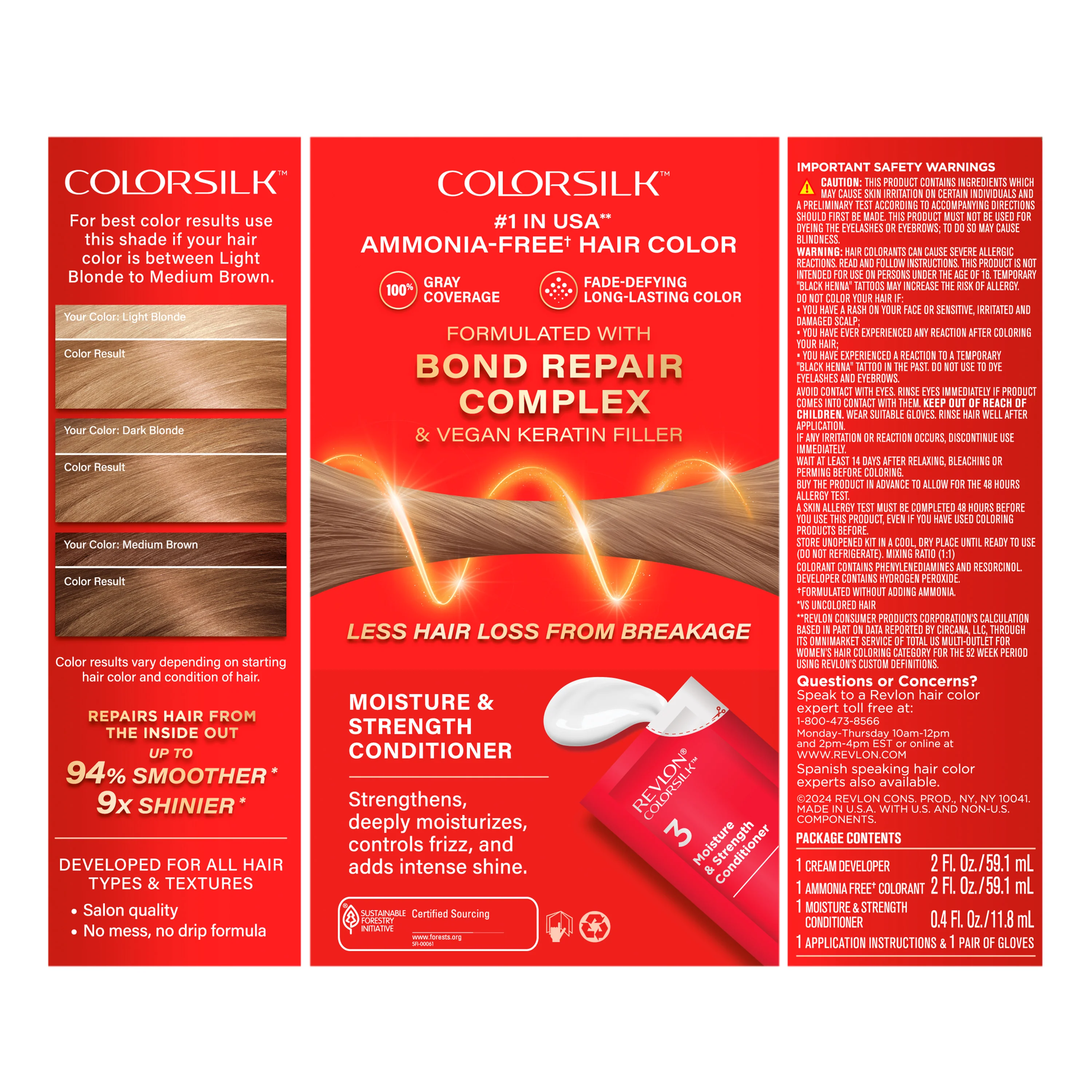 ColorSilk™ with Bond Repair Complex Permanent Hair Dye - Image 98