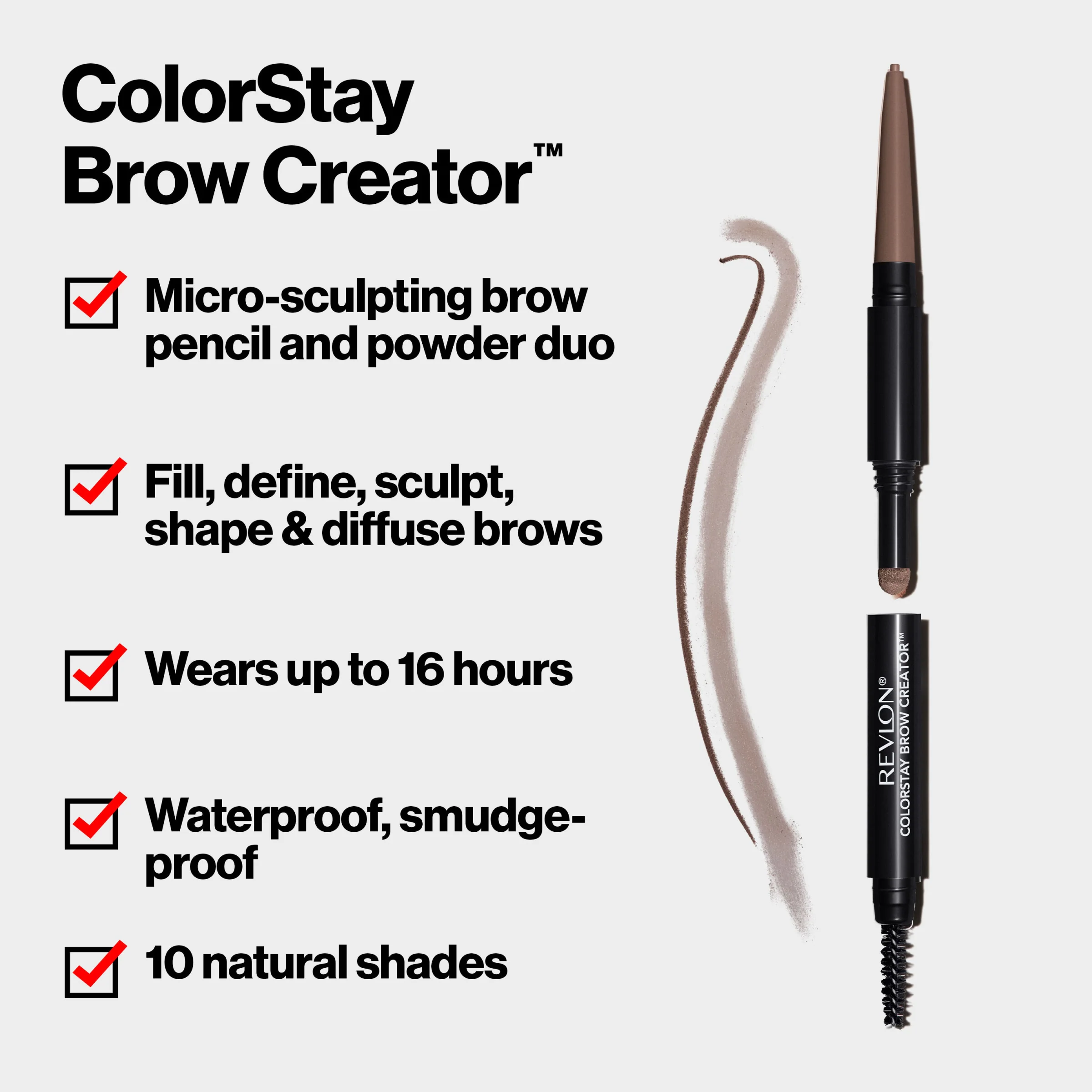 ColorStay Brow Creator™ Brow Pencil & Powder - Image 15