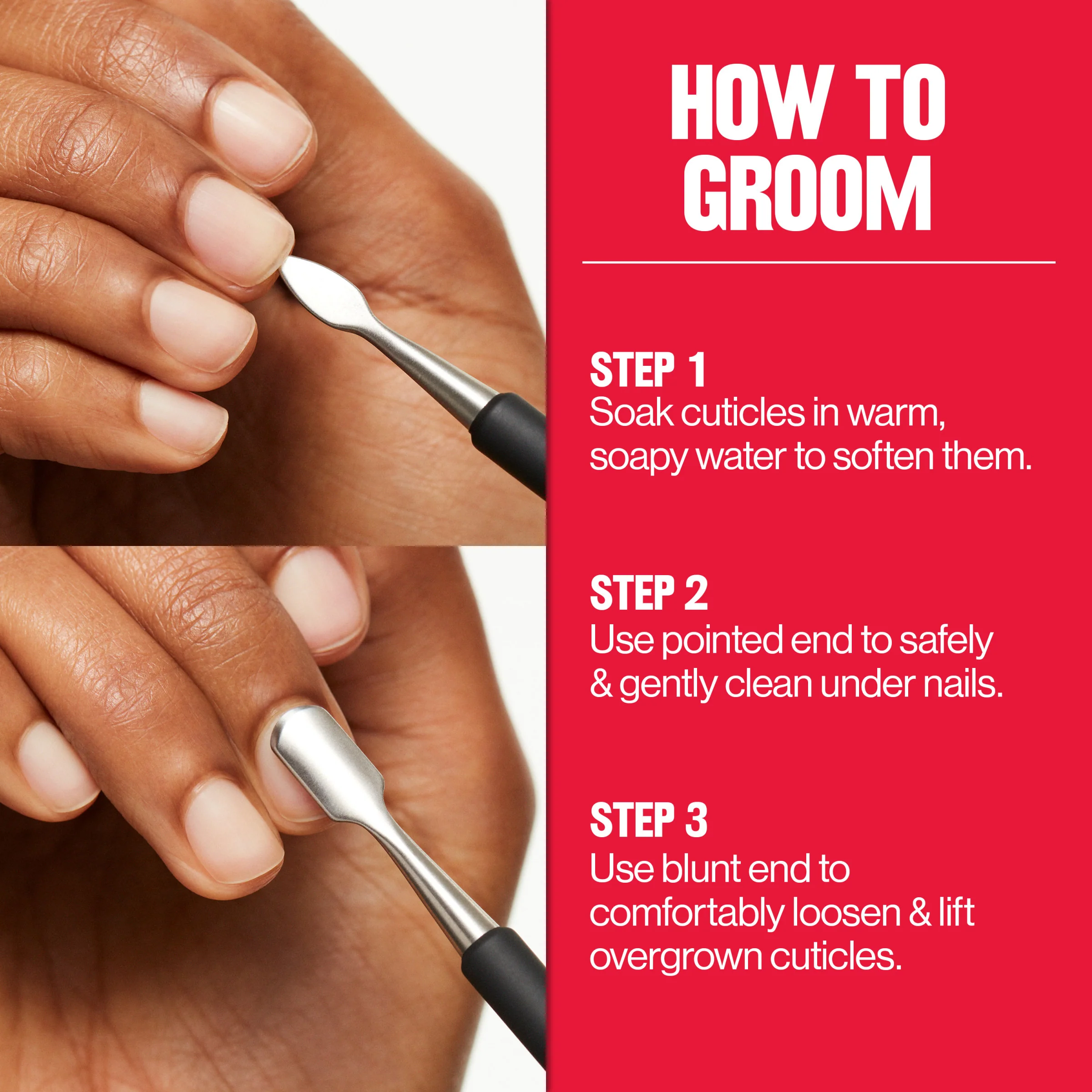 Stainless Steel Nail Groomer - Image 4